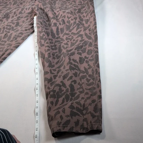 Pistola Tammy High Rise Trouser in Jagged Leopard - Picture 6 of 10